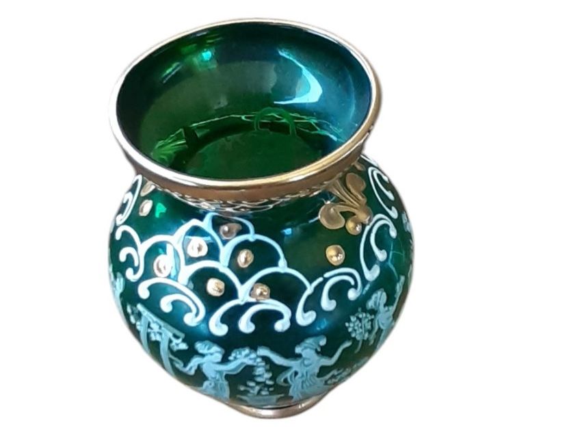 Vasi & Recipienti: Vase Schneemalerei antik – Usato da Mörschwil venduto da antiksalon21 6
