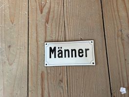 Emailschild alt Männer