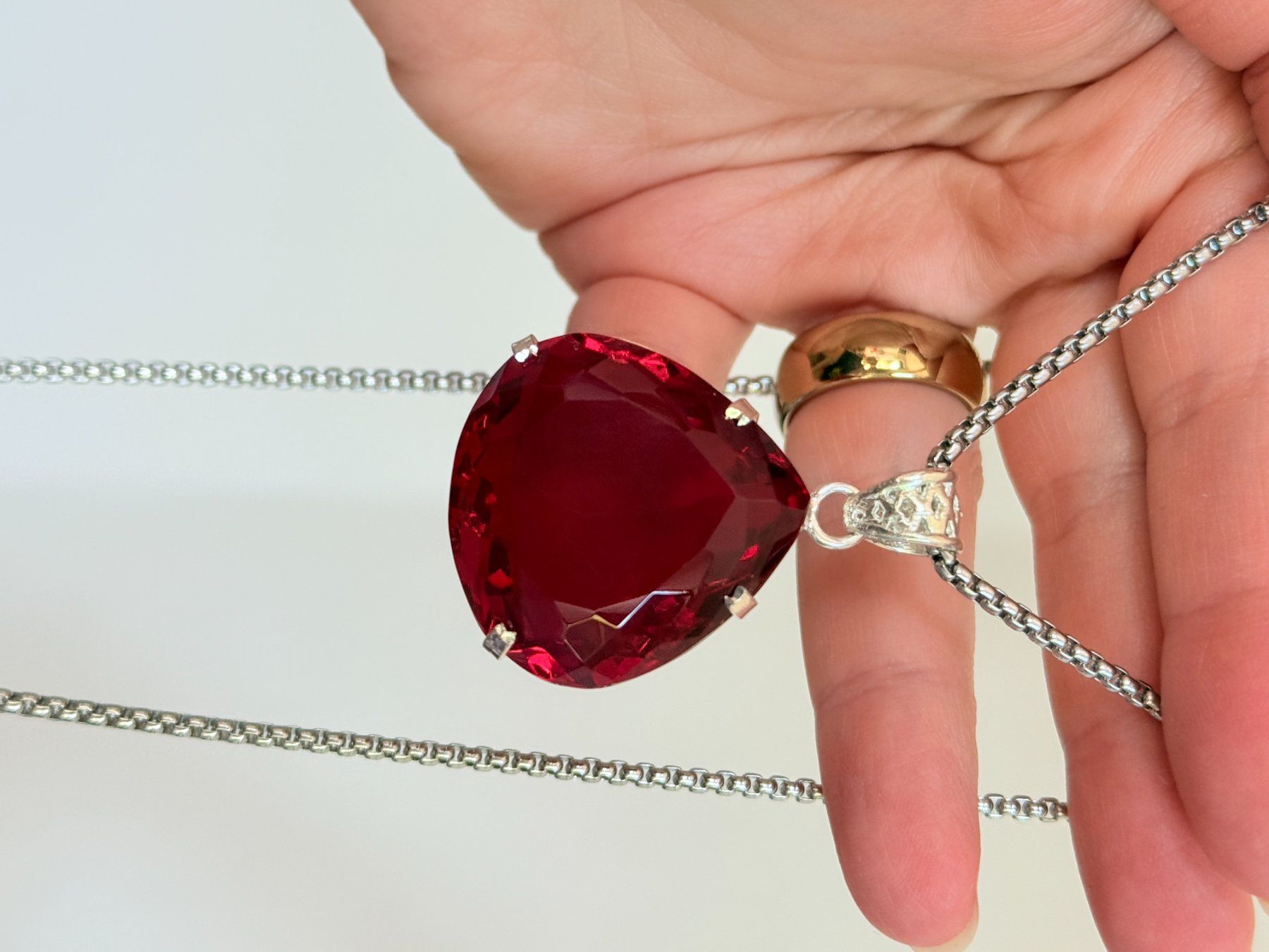 Catenine: Certificat Collier pendentif 99.05 Ct – Nuovo e nell'imballaggio originale da Genève venduto da AWWA 6