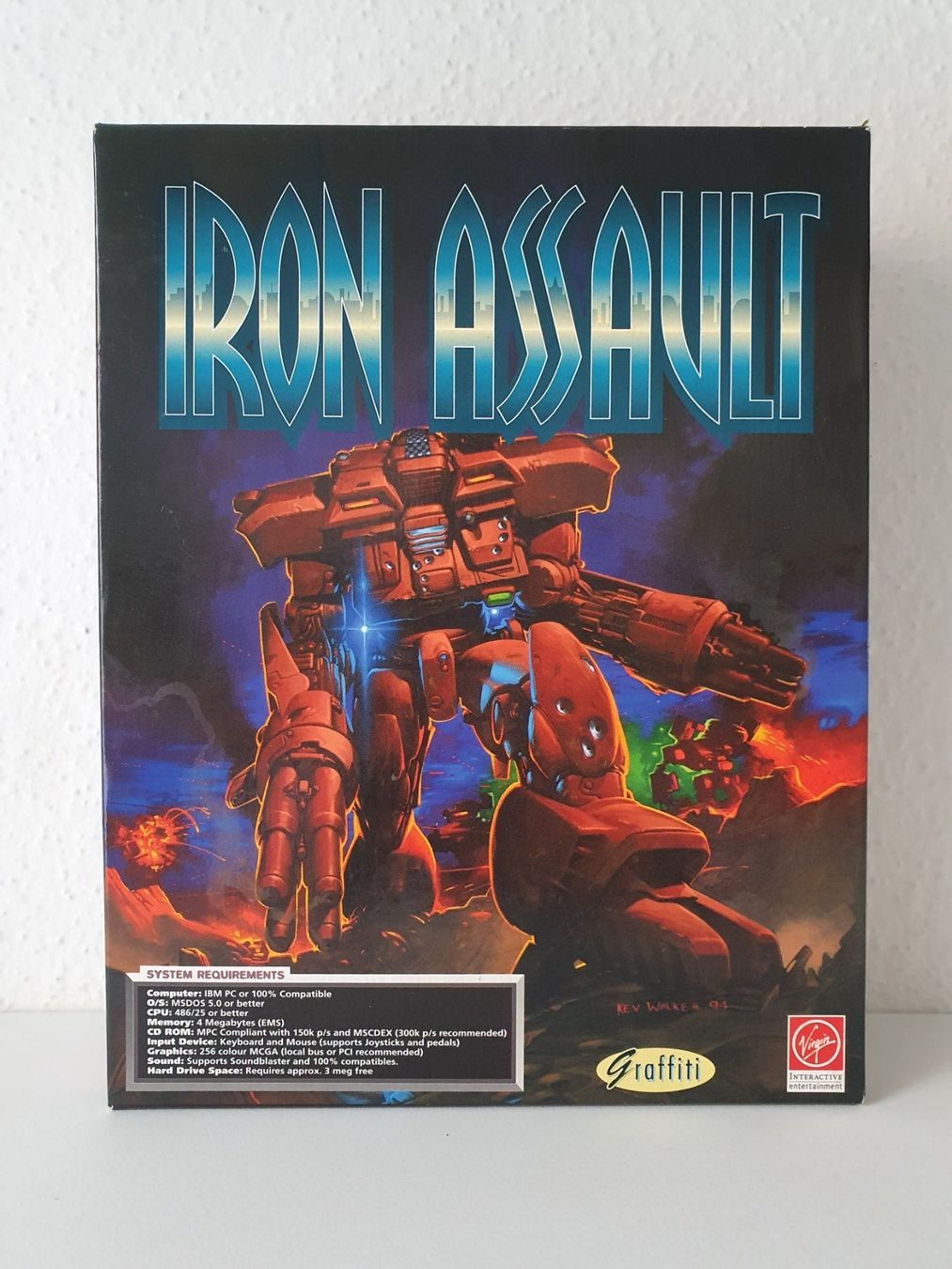 Giochi: PC Game Iron Assault (1995) Big Box – Usato da Greifensee venduto da perfectioN88 1