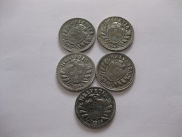 LOT DE 2 cts 1942 à 1946