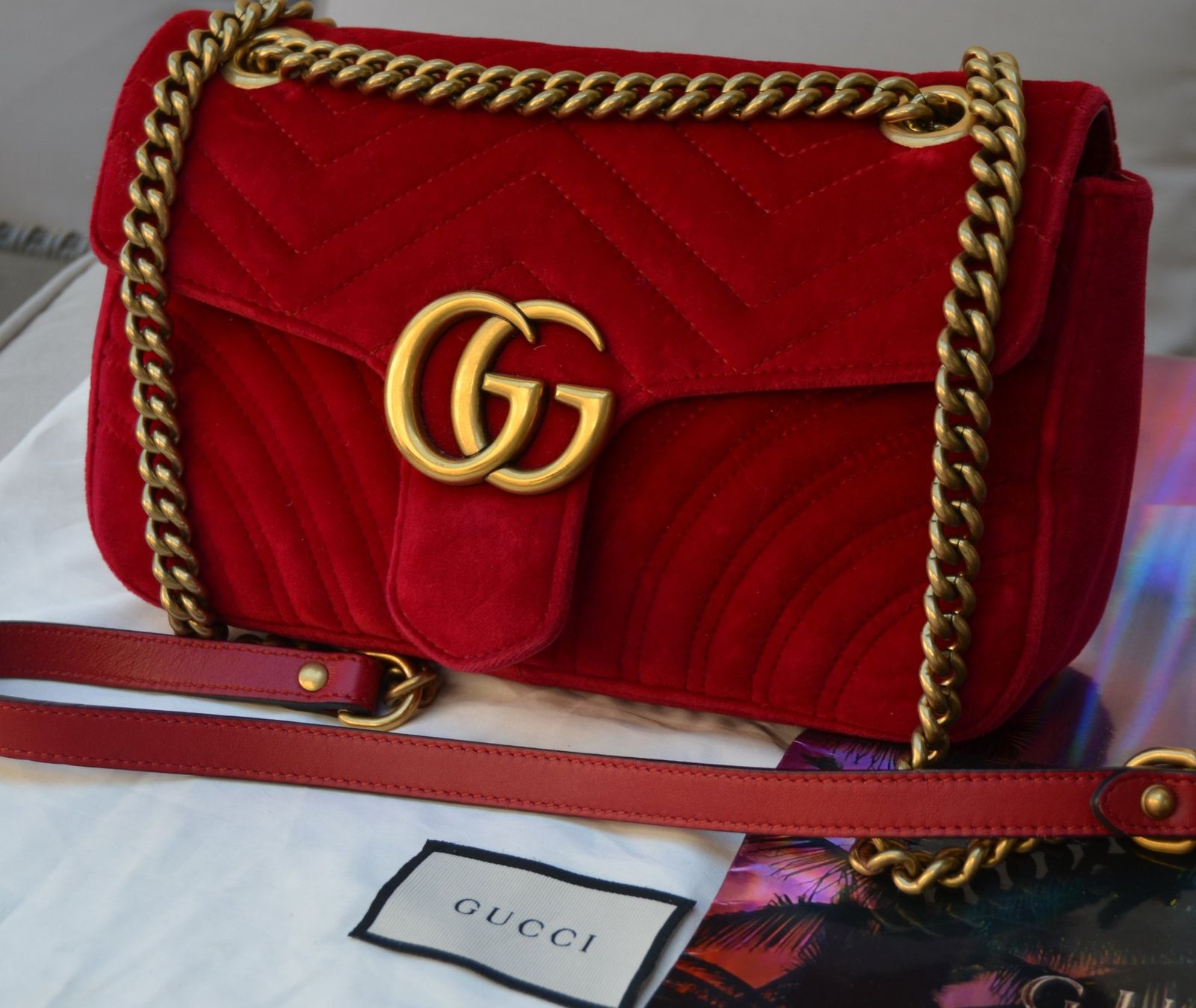 Gucci Borse da donna: Gucci GG Marmont Tasche / sac – Usato da Collonges venduto da Auganien