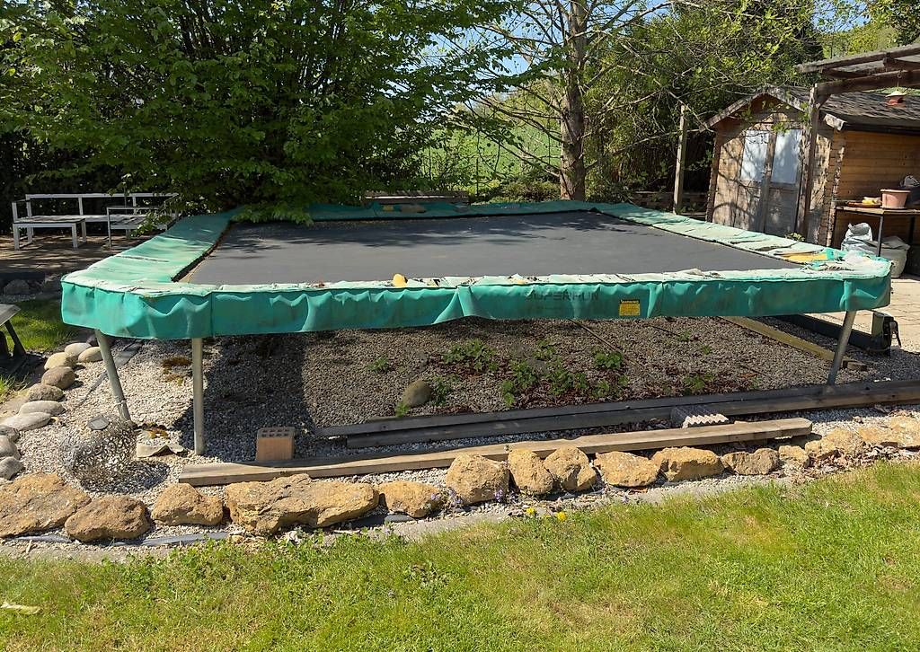 Trampolini: Superfun Trampolin 465cm x 465cm – Usato da Niederbipp venduto da Stern10304
