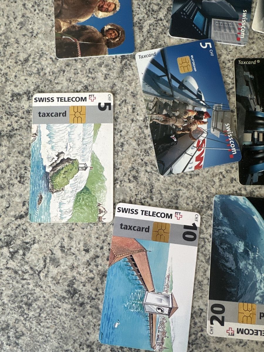 Swisscom Telefon- & Taxkarten: 24 SWISS TELECOM TAXCARD – Gebraucht aus Basel von ros_sb8c 3