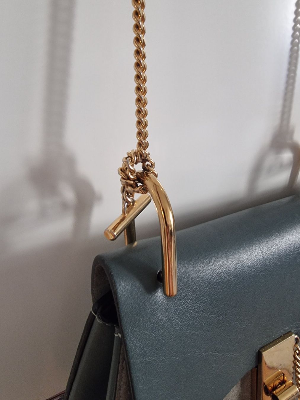 Chloé Borse da donna: Chloé - Drew Bag in Cloudy Blue – Usato da Zürich venduto da Nala2811 6