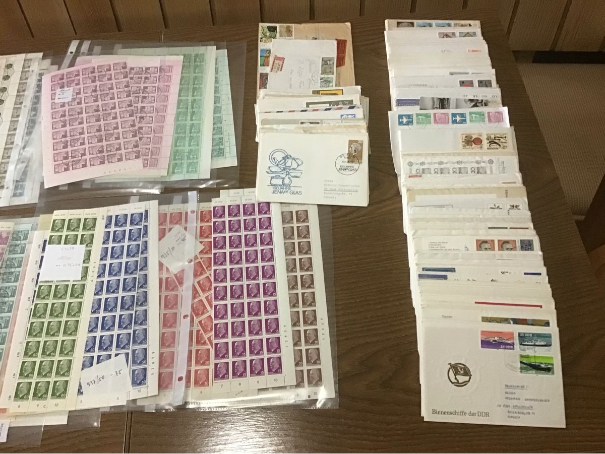 Tutti i francobolli: Grosse DDR Briefmarkensammlung.  – Usato da Wyssachen venduto da Hahe89 5