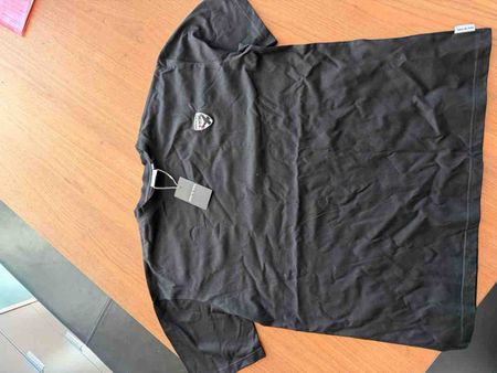 Schwarzes  MTM T-Shirt mit Logo Grösse L