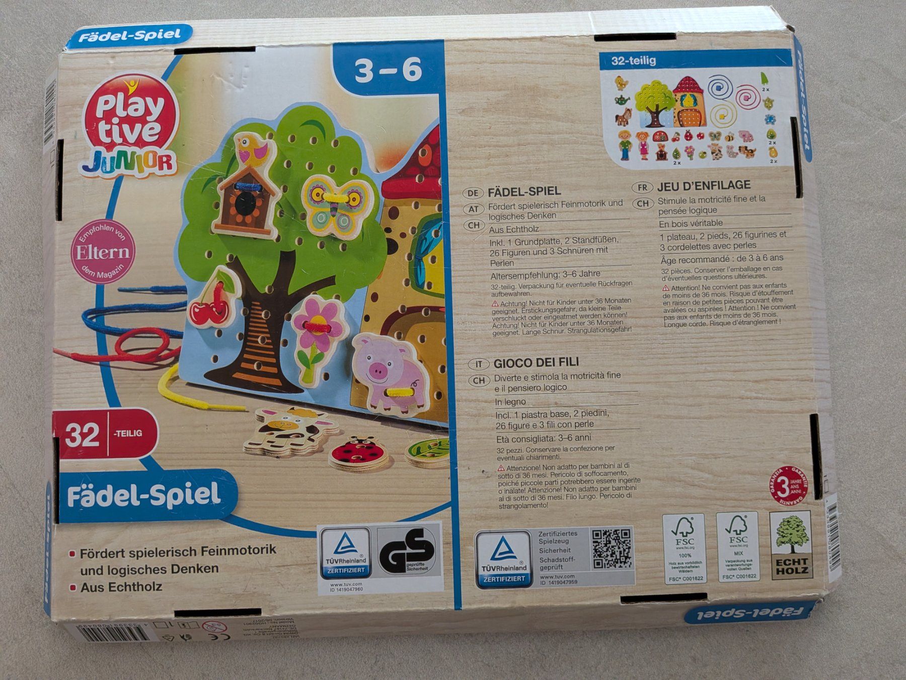 Spiele: Fädel-spiel – Neu (gemäss Beschreibung) aus Brügg BE von Bidou44 2