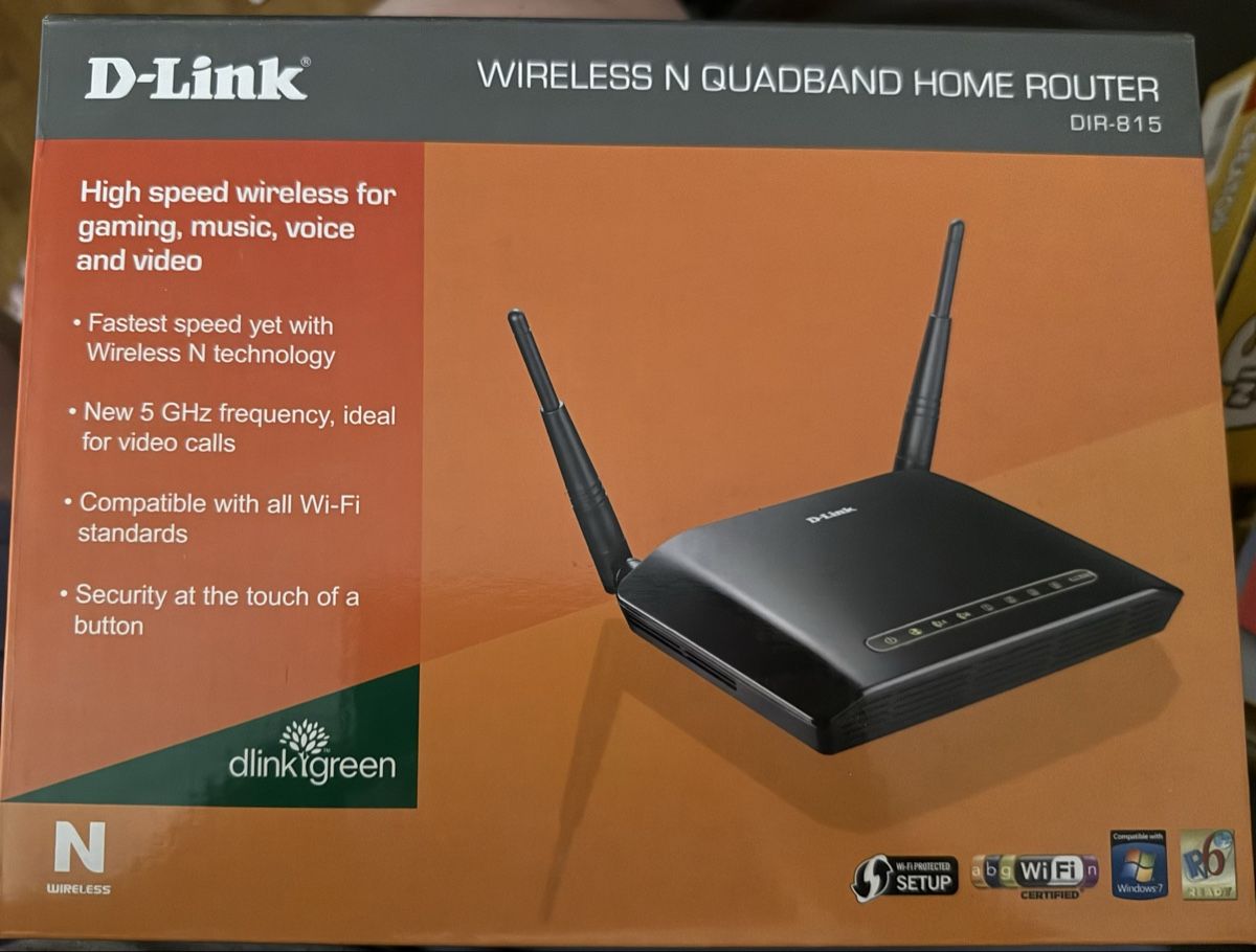 Dlink Modem & Router: Routeur sans fil N Quadband DIR-815 – Nuovo e nell'imballaggio originale da Petit-Lancy venduto da Komei