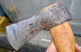 antike Vallfors Storvik AXT Sweden EX-STÄL 10 EX Handwerker