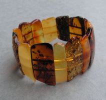 ♥ MASSIV + ELEGANT  / ARMBAND / Baltischer Bernstein ♥