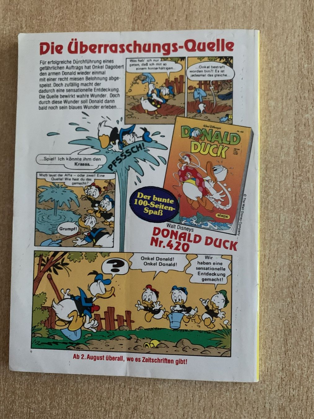 Fumetti: Donald Duck Heft Nr. 419 – Usato da Reinach BL venduto da Grolifcb 1