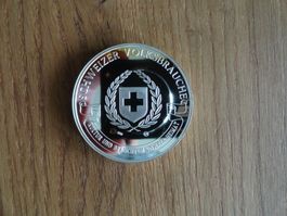 Silbermedaille "Schweizer Volksbräuche" 20 Gramm Feinsilber