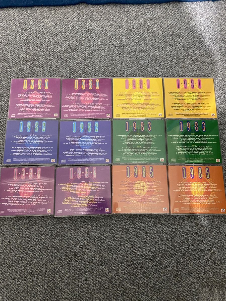 CDs: 21 CD Sampler 80‘ Collection 1980-1990 – Gebraucht aus Diessbach b. Büren von cowansville 1