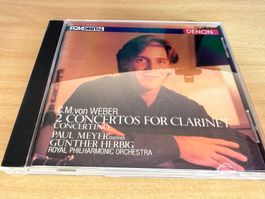 C. M. von Weber - Paul Meyer, Günth - Clarinet - Concertino