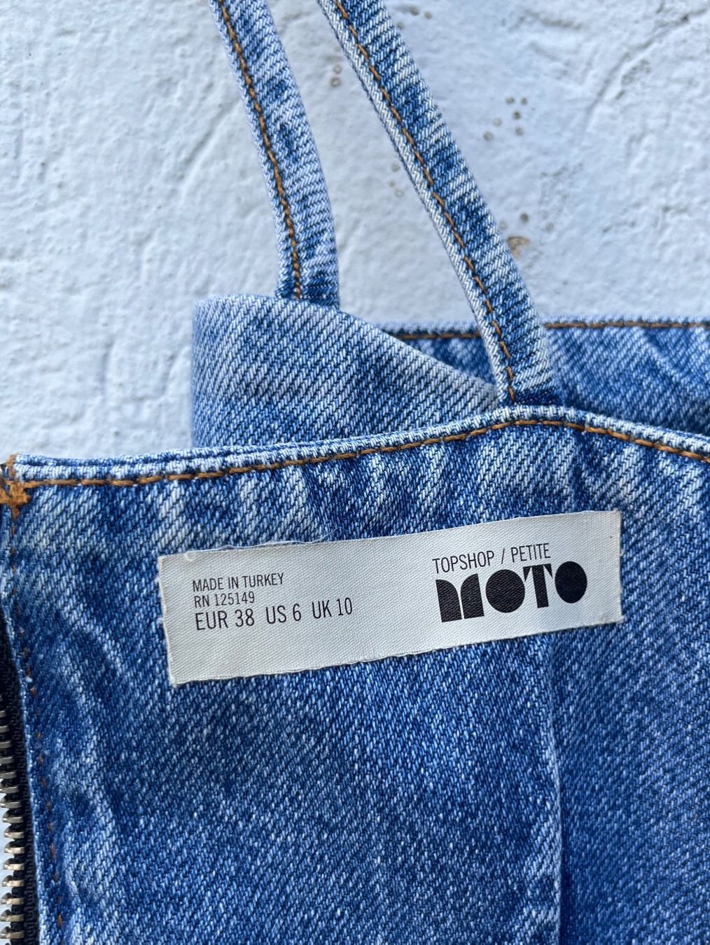 Topshop Vestiti: Jeanskleid – Nuovo (secondo la descrizione) da basel venduto da twicebutnice0 3
