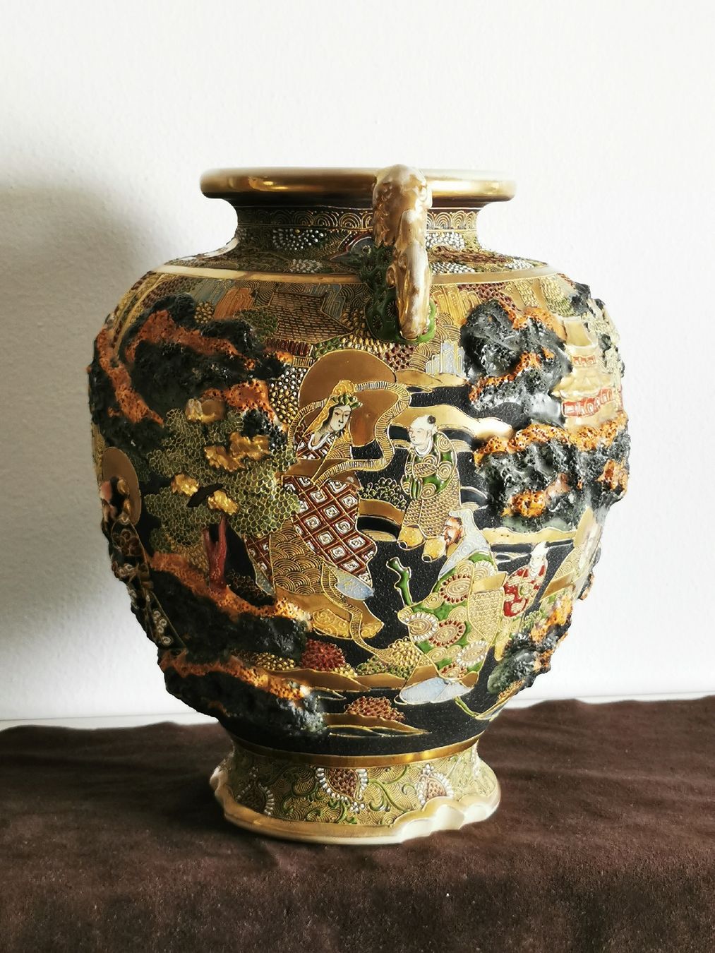 Vasen & Gefässe: Vaso giapponese Satsuma – Gebraucht aus Brissago von Kri_2k8j 3