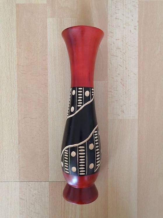 Vasi & Recipienti: Holzvase aus Thailand – Usato da Rothenburg venduto da RaSab 2