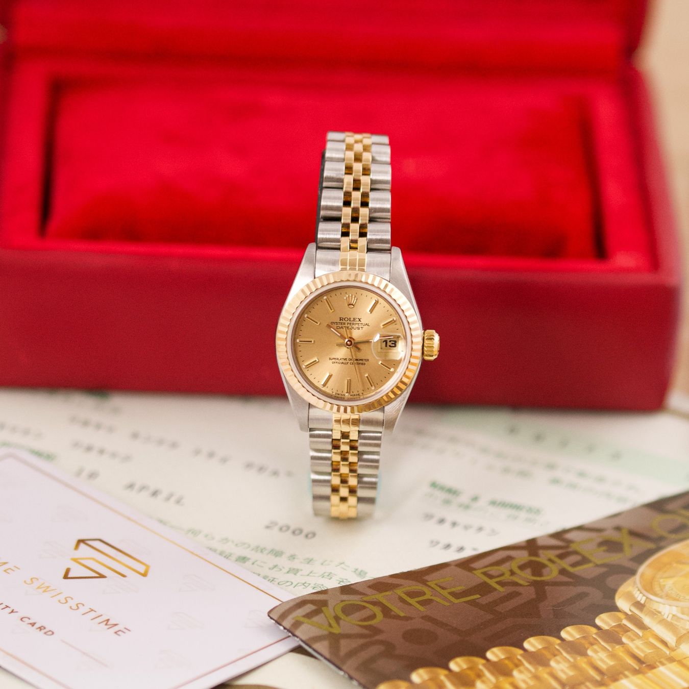 Rolex Uhren: Rolex Datejust 26 / 69173 / 2000 / Full Set – Gebraucht aus Luzern von PrimeSwissTime 8