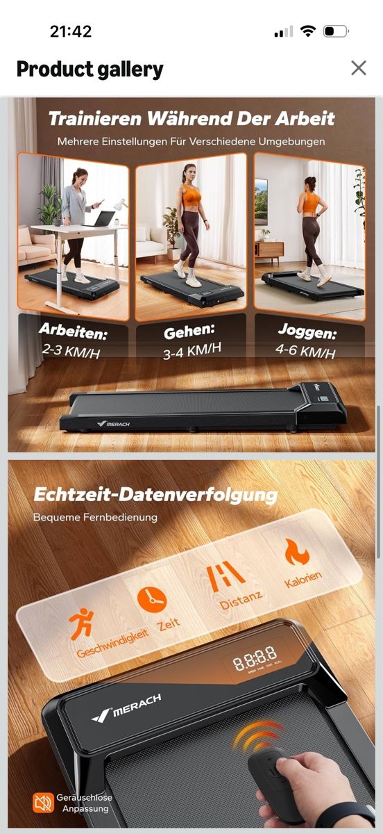 Walkingpad Hometrainer: Walking pad – Gebraucht aus St-Sulpice VD von sar_js9p 2
