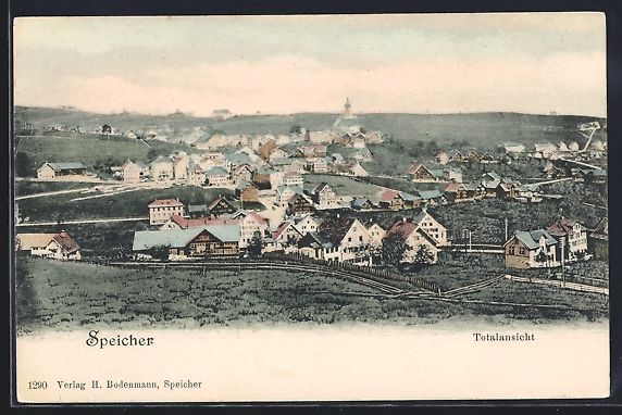 Cartes postales: AK Speicher, Totalansicht – D'occasion à Berlin par bartko-reher