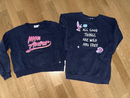 2 Tom Tailor Pullover Gr. M 152 Wild & Free Mon Amour