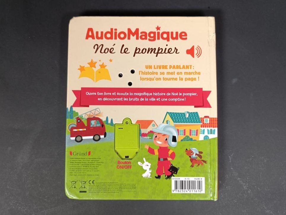 Libri: GRÜND AUDIOMAGIQUE Noé le pompier – Usato da Thielle venduto da Plusvalue_Neuchatel 1
