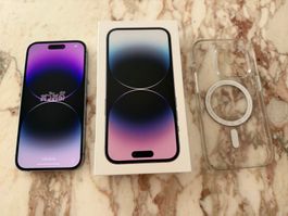 iPhone 14 Pro 512 GB Lila + Apple Schutzhülle
