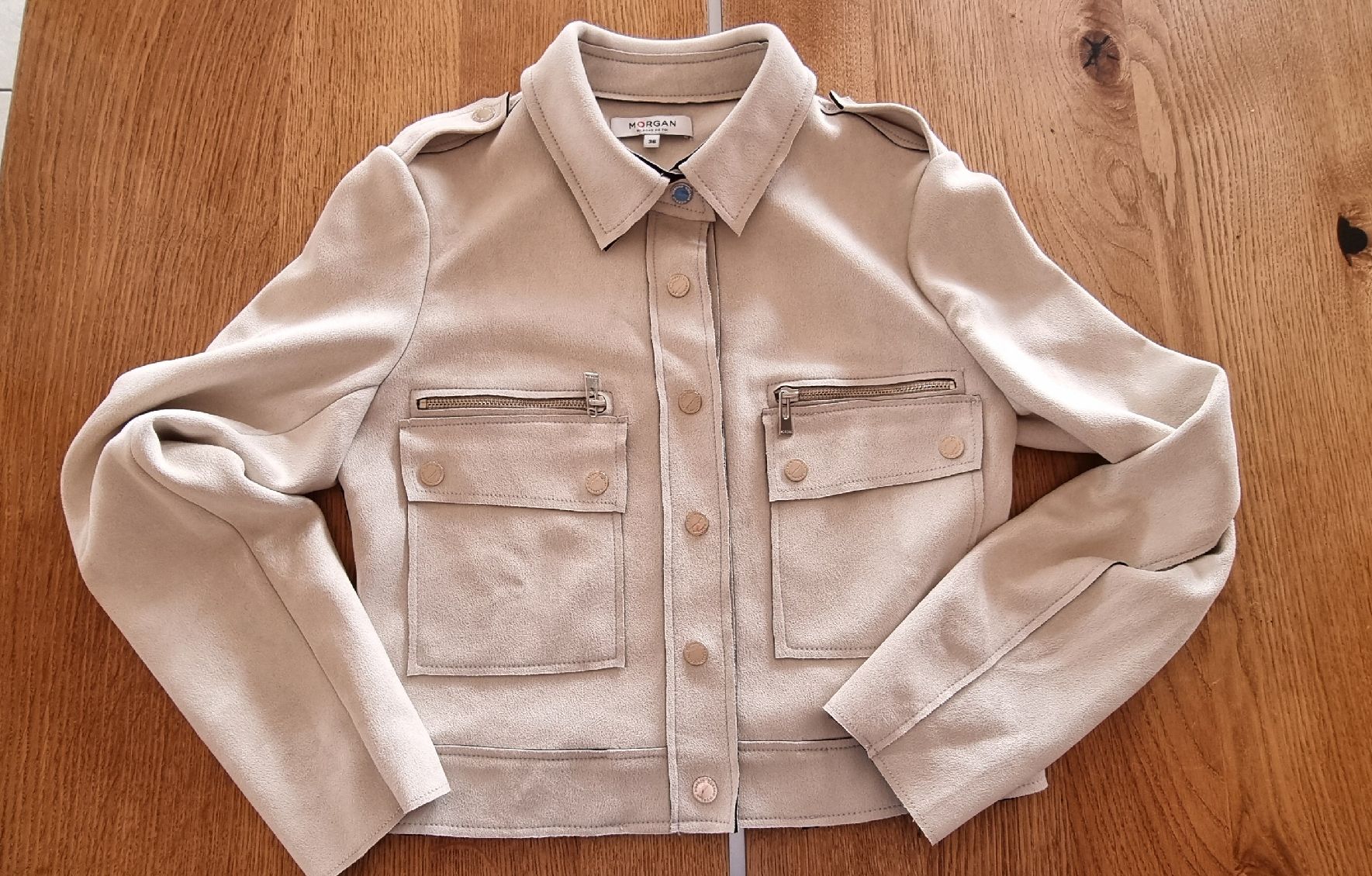 Morgan Giacche: Veste Morgan taille 36 beige clair neuve – Nuovo (secondo la descrizione) da Loveresse venduto da didana