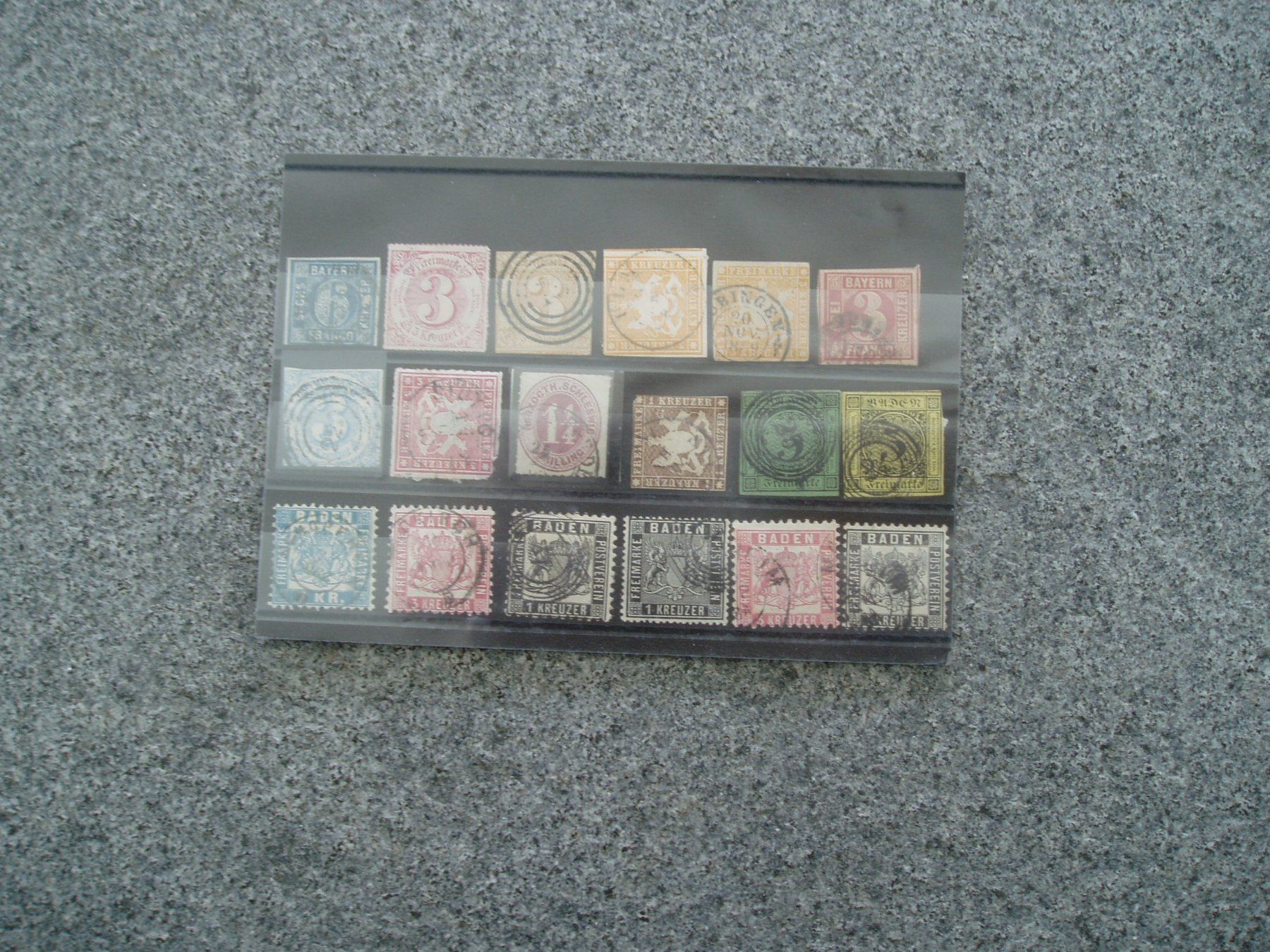 Alle Briefmarken: Minilot Altdeutschland – Gebraucht aus Rudolfstetten von Nemo_333 1