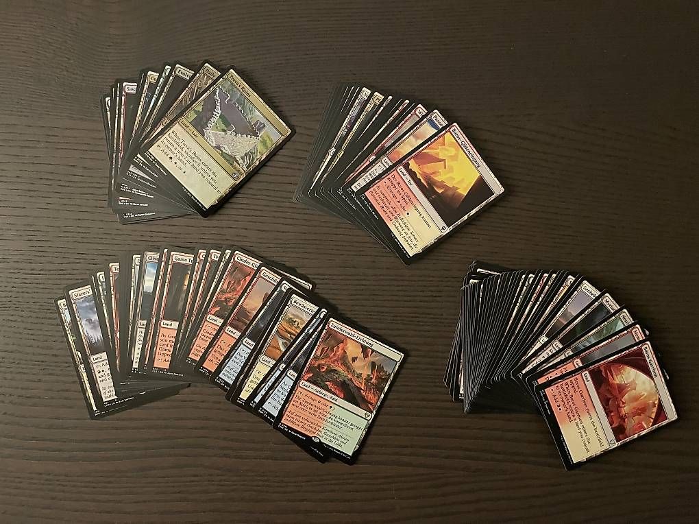 Magic The Gathering Sammelbilder & Trading cards: Magic Mtg Nonbasic Lands Set – Gebraucht aus Lommiswil von Secretnik