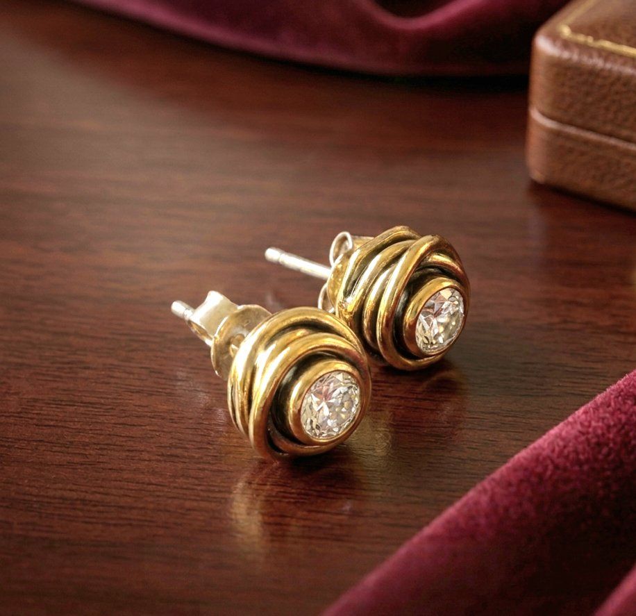 Boucles d'oreille: Bronze Spirallook Ohrstecker - Neu – Neuf avec emballage d'origine à Uetikon am See par Springdream