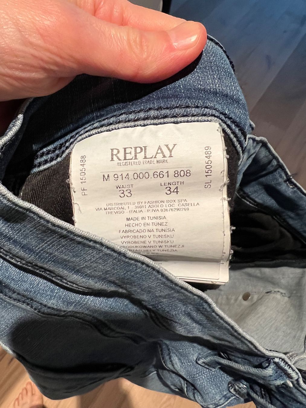 Replay Jeans: Replay Ambass Jeans Gr. 33/34 – Usato da Meilen venduto da Masupilamy 5