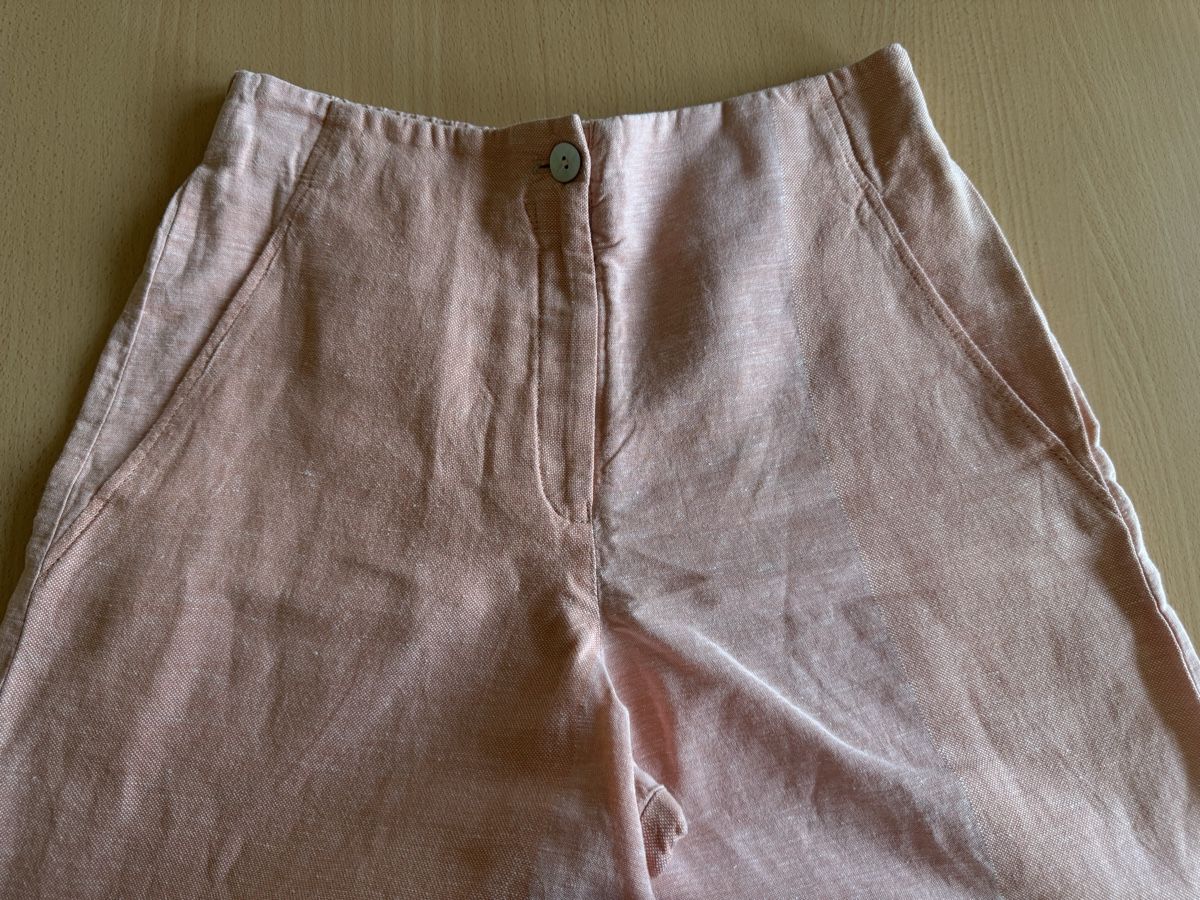Oska Pantaloni: Pantalon large OSKA, lin et coton, taille 1 – Nuovo (secondo la descrizione) da Morges venduto da sandy069 4
