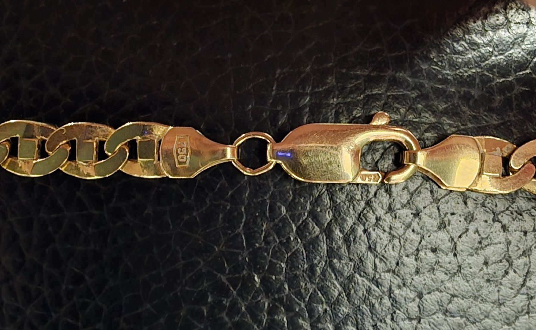 Catenine: Panzerkette 750/18 K Gelbgold – Usato da Solothurn venduto da Solo11 1