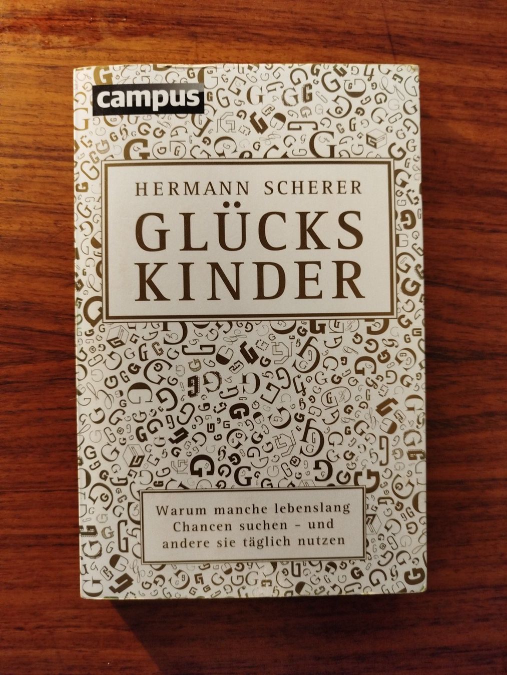 Libri: Glückskinder von Hermann Scherer – Usato da Wettingen venduto da Beo