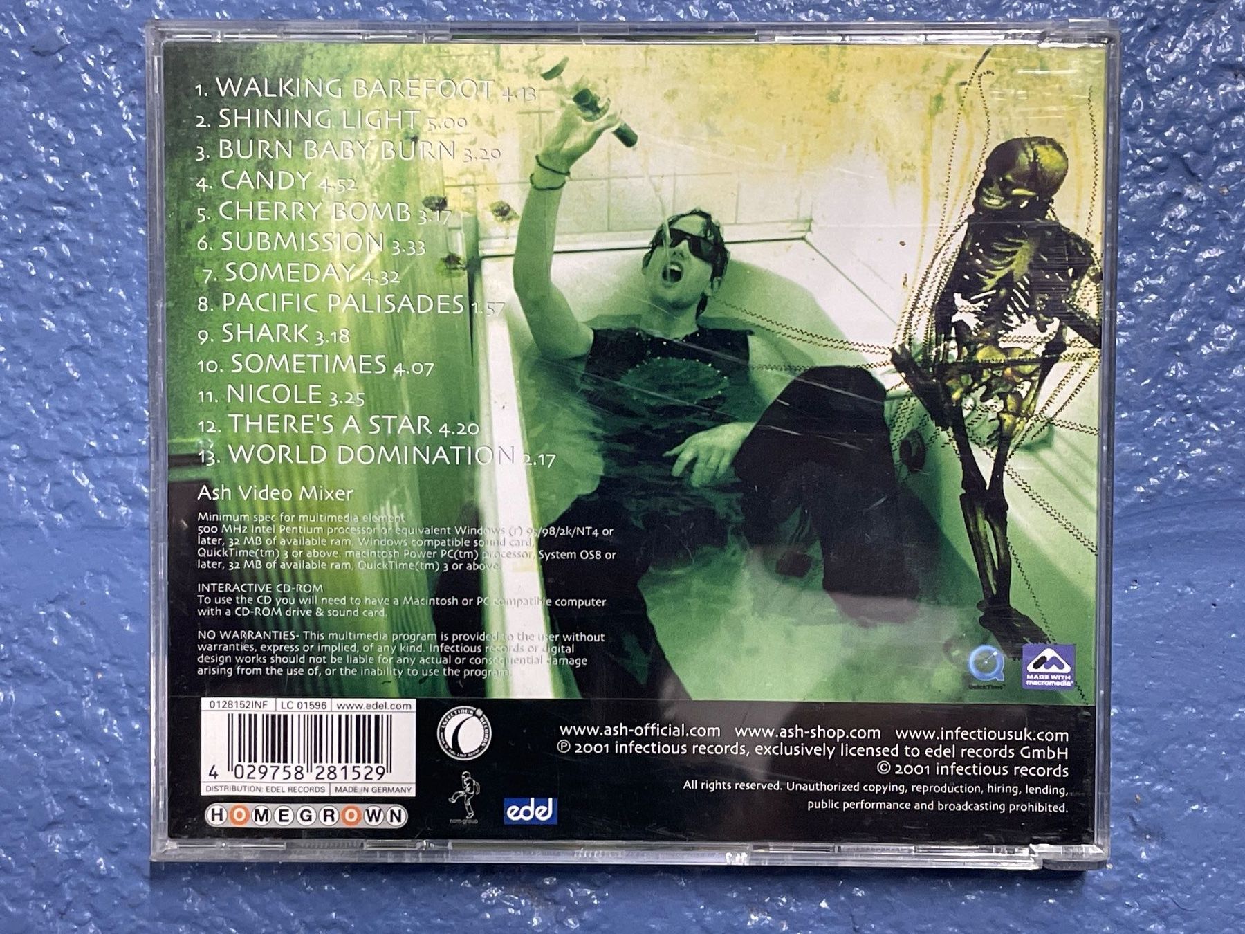 CD: [CD] ASH - Free All Angels (2001) – Usato da Frasnacht venduto da DiskSelection 1