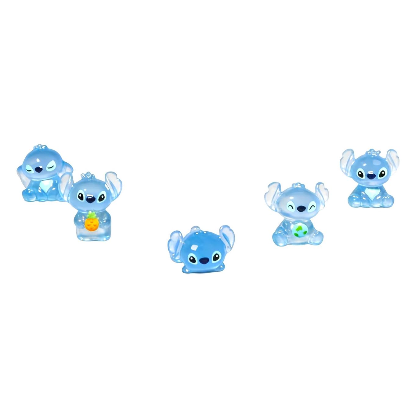 Statuette: 5 Stk. Leuchtenden Lilo & Stitch Figuren Set – Nuovo e nell'imballaggio originale da Uerkheim venduto da Kaufoption 1