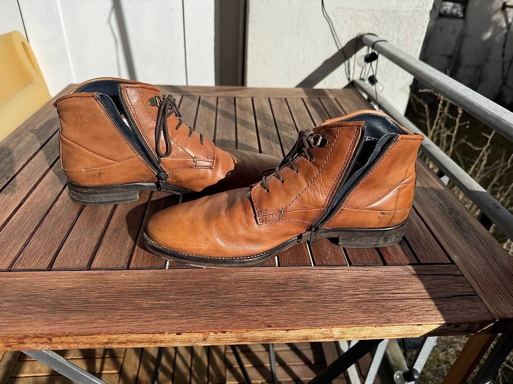 Daniel Hechter Chaussures hommes: Daniel Hechter Stiefeletten Cognac 42 – D'occasion à Zürich par SimonSimon2017 3