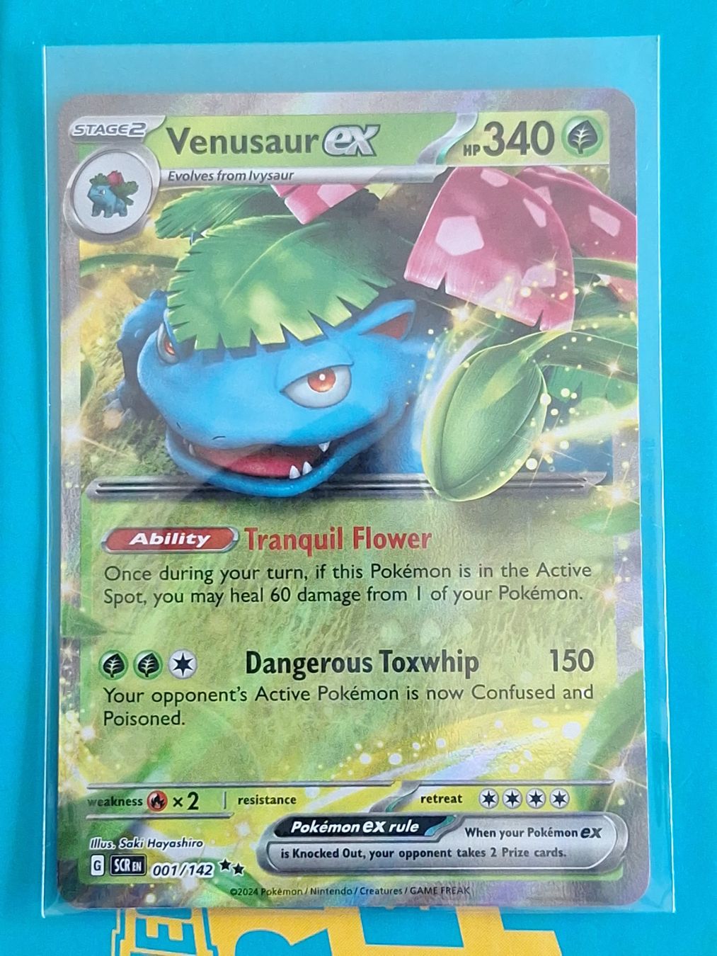 Pokémon Sammelbilder & Trading cards: Venusaur Ex – Gebraucht aus Altstätten SG von GGsGameshop