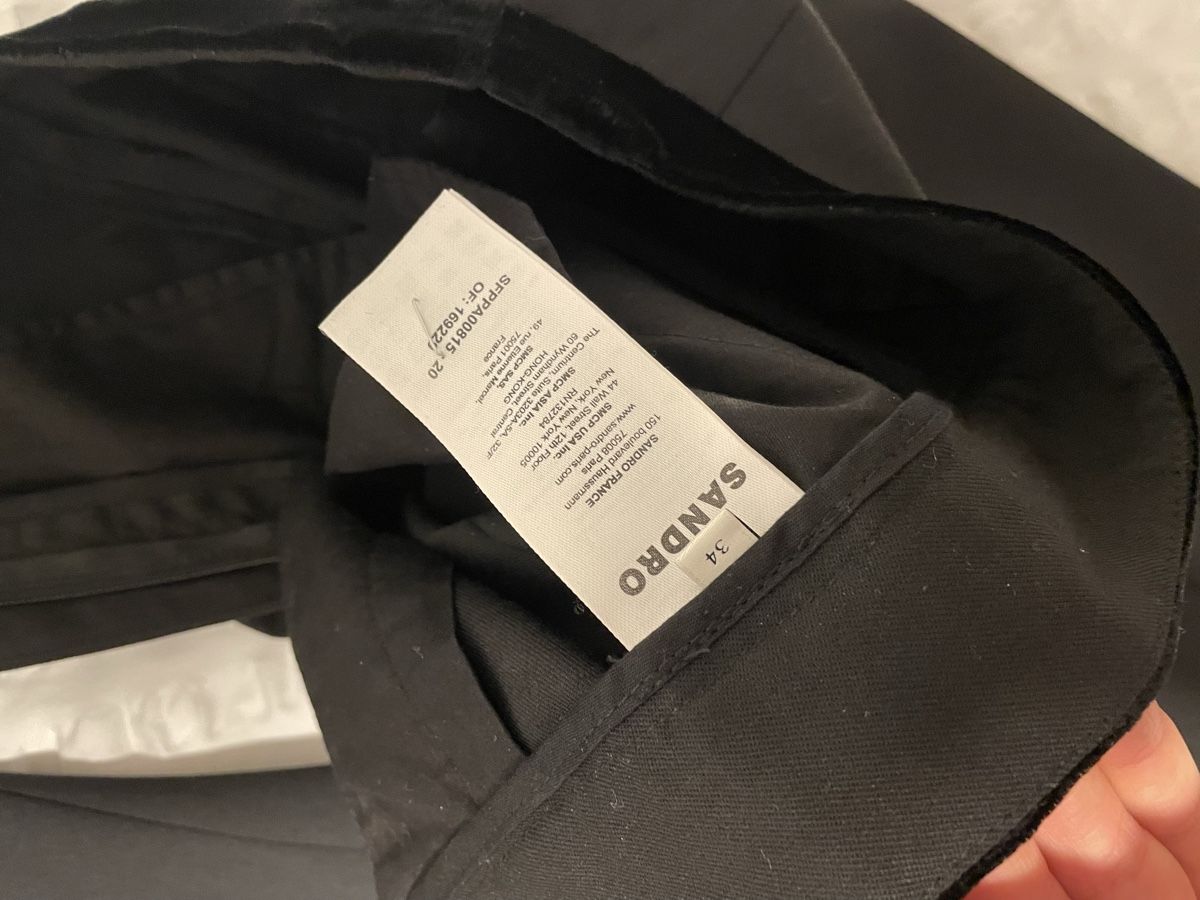 Costumi: Anzug Jackett und Hose schwarz Grösse 32 – Usato da Boniswil venduto da sin_wh8w 2