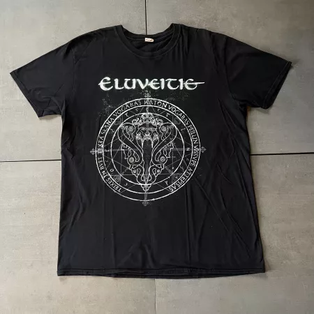 2017 Eluveitie Evocation 2 Vintage Metal Folk Band T-Shirt