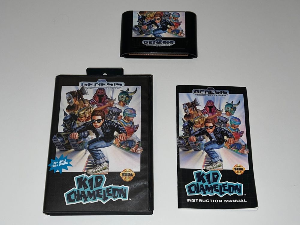 MEGADRIVE 1 & 2 Kid Chameleon [PAL ORIGINAL] En Boîte Sans Notice Sega *JRF EUR 17,00 - FR