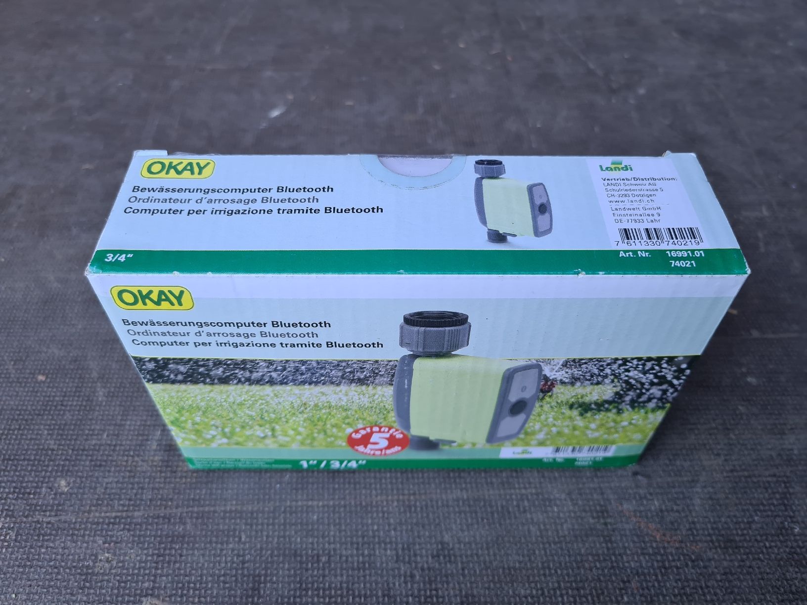 Tubi & Tubi flessibili: Bewässerungscomputer Bluetooth neu und Originalverpackt – Nuovo e nell'imballaggio originale da Dussnang venduto da kevin0812 5