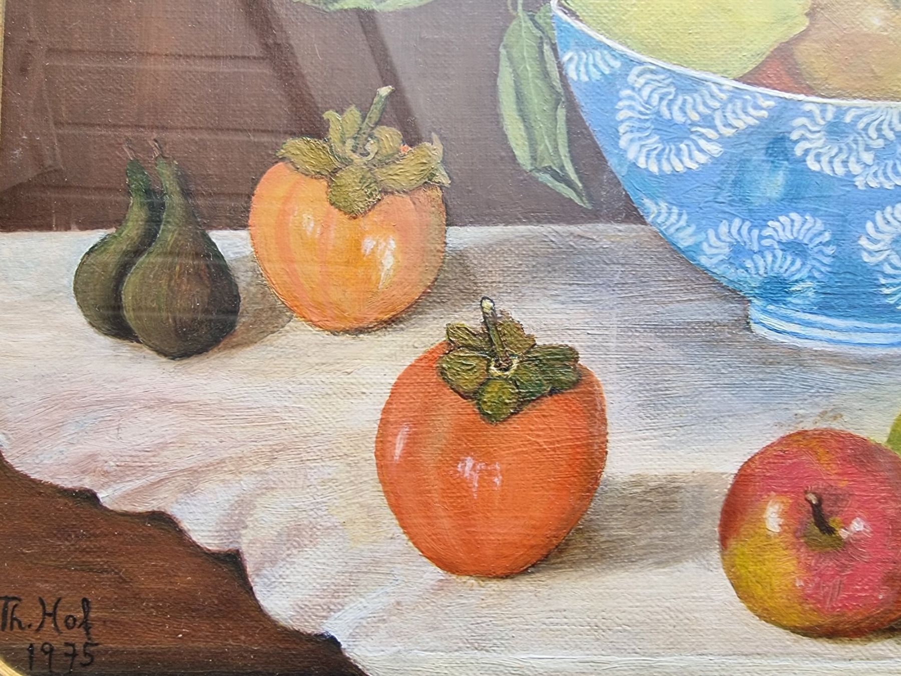Dipinti: GEMÄLDE STILLLEBEN SIGNIERT TH.HOF MIT RAHMEN – Usato da Gersau venduto da kunst-online 5