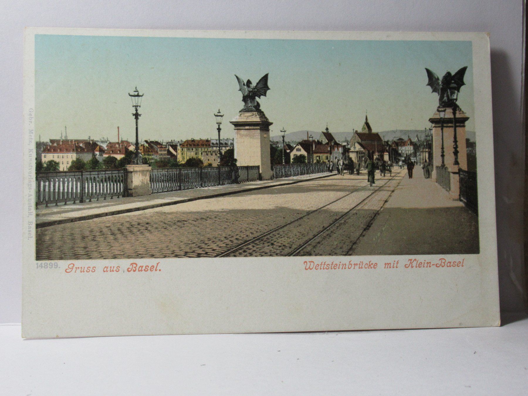 Cartoline postali: Basel , Wettsteinbrücke mit Klein - Basel – Nuovo (secondo la descrizione) da Grenchen venduto da Bluemchen1900
