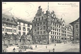 Luzern, Hotel zum weissen Rössli