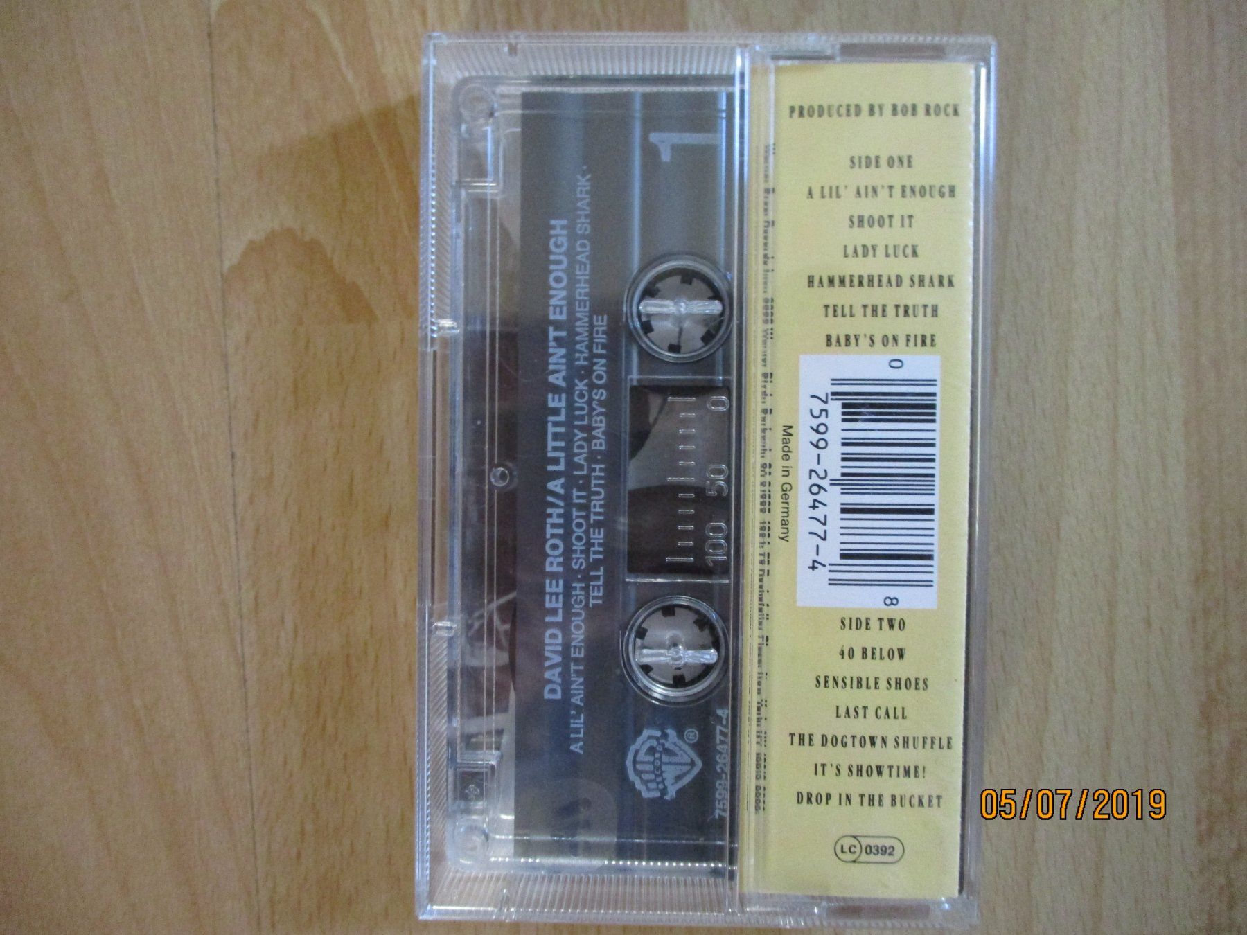 Kompaktkassetten: David Lee Roth: A Little Ain't Enough – Gebraucht aus Liestal von Disc-Point 1