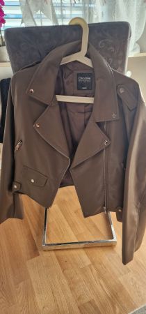 Chicorée Übergangsjacke, Kunstleder, Grösse XL, Top Zustand!