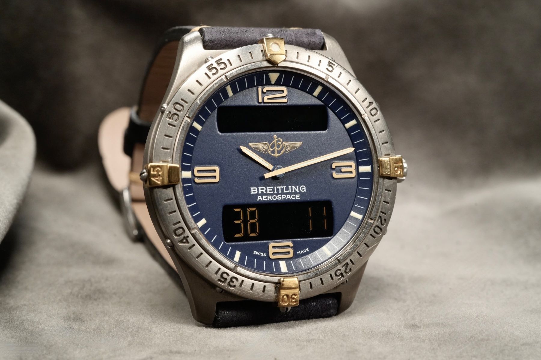 Breitling Orologi: Breitling Navitimer Aerospace  Ref. F56062 Titanium + Papers – Usato da Morcote venduto da chronoservice 2